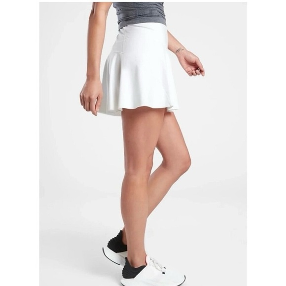 Athleta Women's Ace Tennis Skort 13.5”Bright White Size Small - Picture 2 of 9